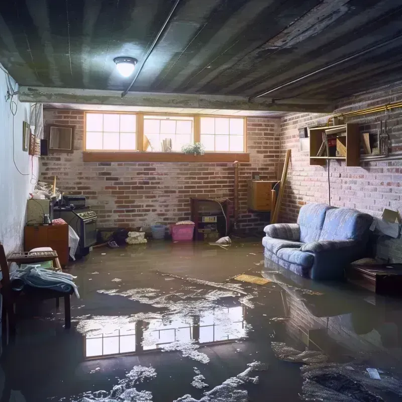 Flooded Basement Cleanup in Colfax, LA